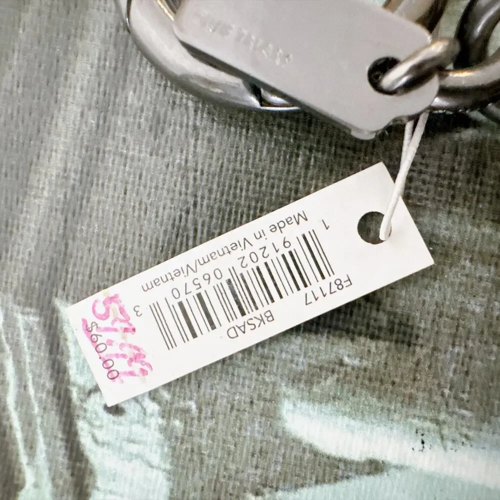 Coach x Keith Haring Leather Heart Bag Charm, Style F87117